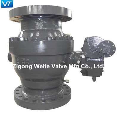 qualità  WCB Carbon Steel Flanged Ball Valve 600LB 16