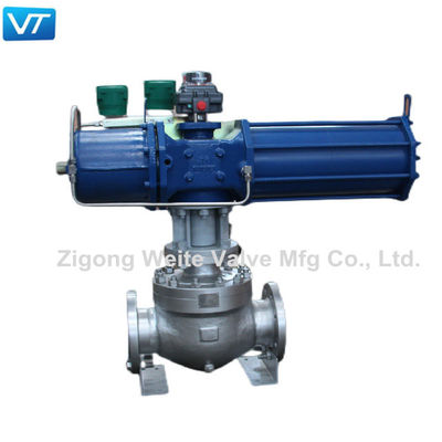 qualità  Petroleum Gas Emergency Shutdown Valve API 6D Pneumatic ESD Valve fabbrica