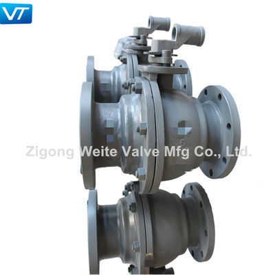 qualità  6" Carbon Steel Floating Ball Valve Class 150 WCB Ball Valve fabbrica