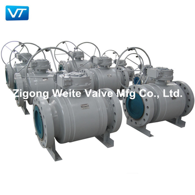 Valvola di API Gear Box Operated Ball per acqua, aria, gas, olio, liquido