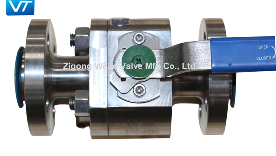 600lb di galleggiamento 6FA API Fire Safe Valve 0,5&quot; leva azionata con il dispositivo di bloccaggio