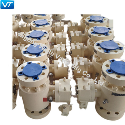 Valvola a sfera 2&quot; della classe 2500 dell'acciaio da forgiare azionatore elettrico pneumatico della valvola a sfera LF2