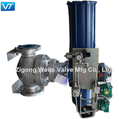 4&quot; 300LB trasporto del gas di olio dell'acqua dell'azionatore pneumatico della valvola di arresto del corpo CF3 SDV
