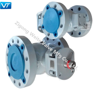 Tipo valvola a sfera DN 300 posto unico della tacca dell'OEM api 6D V sigillato