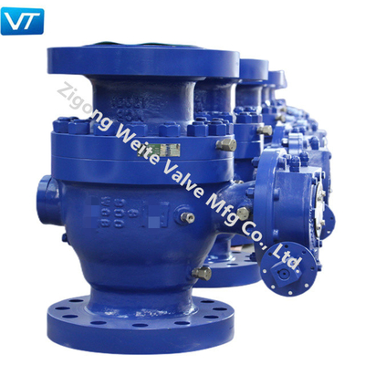 Valvola a sfera montata orecchione 8&quot; della classe 900 del acciaio al carbonio valvola a sfera della classe 900 di WCB