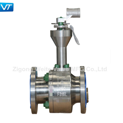 F316L corpo valvola a sfera flangia tipo valvola a sfera criogenica 2'' 150LB
